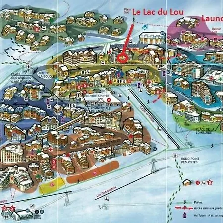 Apartamento Résidence Du Lou - Location: Joli Pour 4 Avec Belle Vue Mae-9093
